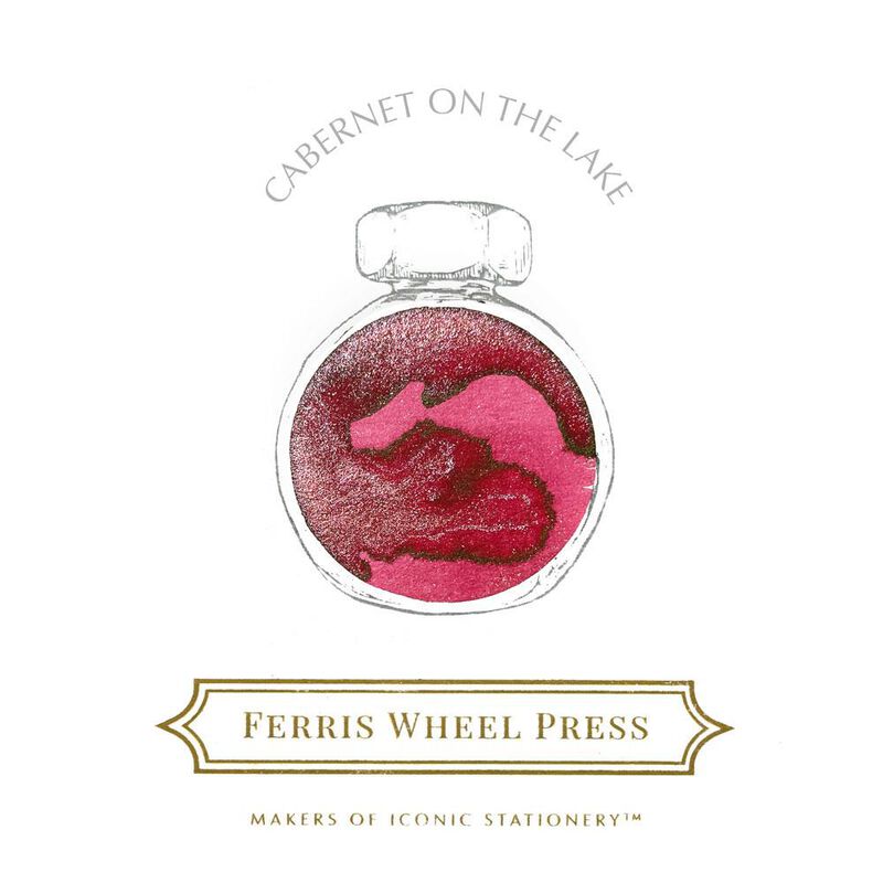 Ferris Wheel Press Fountain Pen Ink 38ml - Cabernet On The Lake image number 1